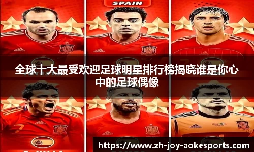 全球十大最受欢迎足球明星排行榜揭晓谁是你心中的足球偶像