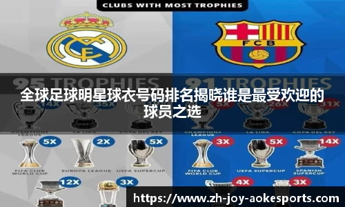 全球足球明星球衣号码排名揭晓谁是最受欢迎的球员之选