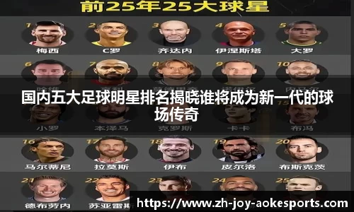 国内五大足球明星排名揭晓谁将成为新一代的球场传奇