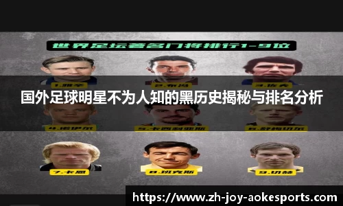 国外足球明星不为人知的黑历史揭秘与排名分析